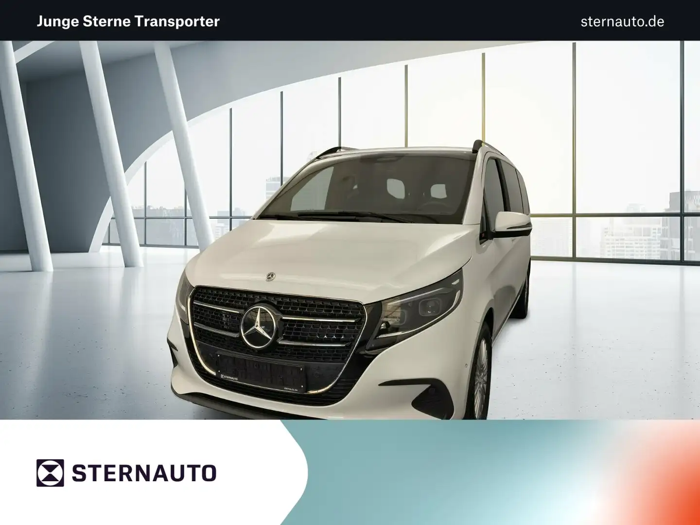 Mercedes-Benz V 220 V 220 d Style/L DISTR.BEAM Standh.Widescreen AHK Weiß - 1