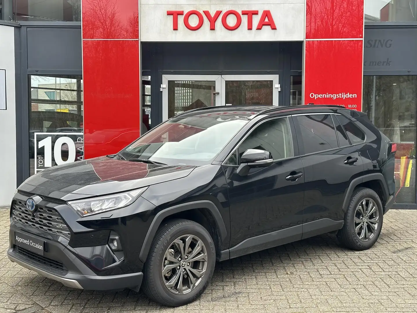 Toyota RAV 4 2.5 HYBRID EXECUTIVE 360°CAMERA EL-ACHTERKLEP LEDE Zwart - 1