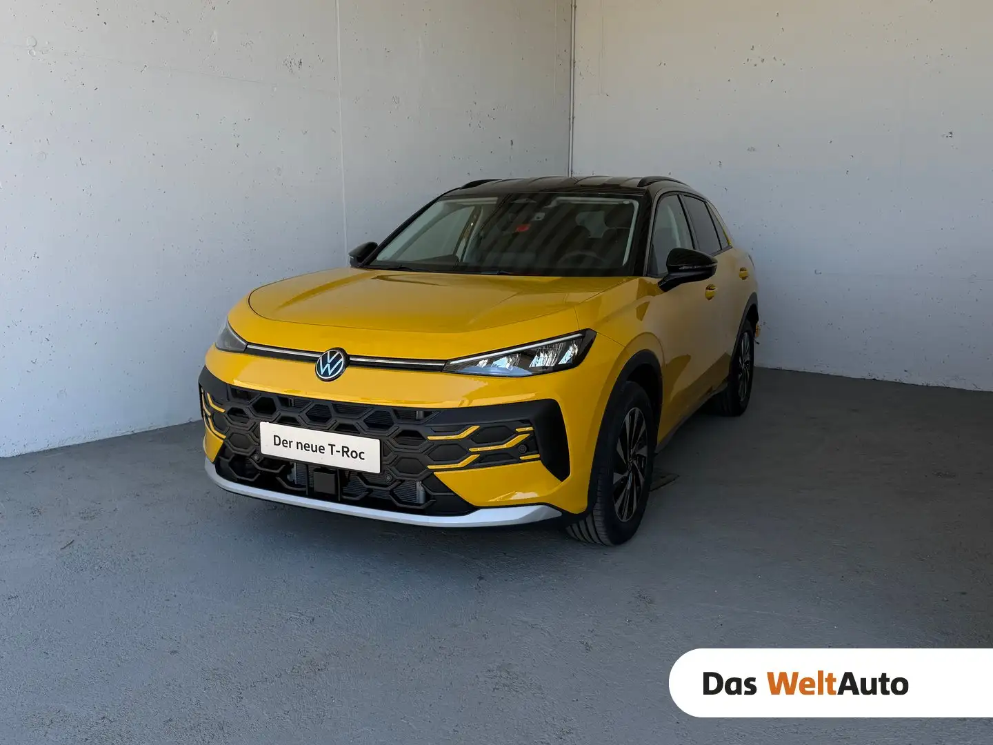 Volkswagen T-Roc Life eTSI DSG Gelb - 1