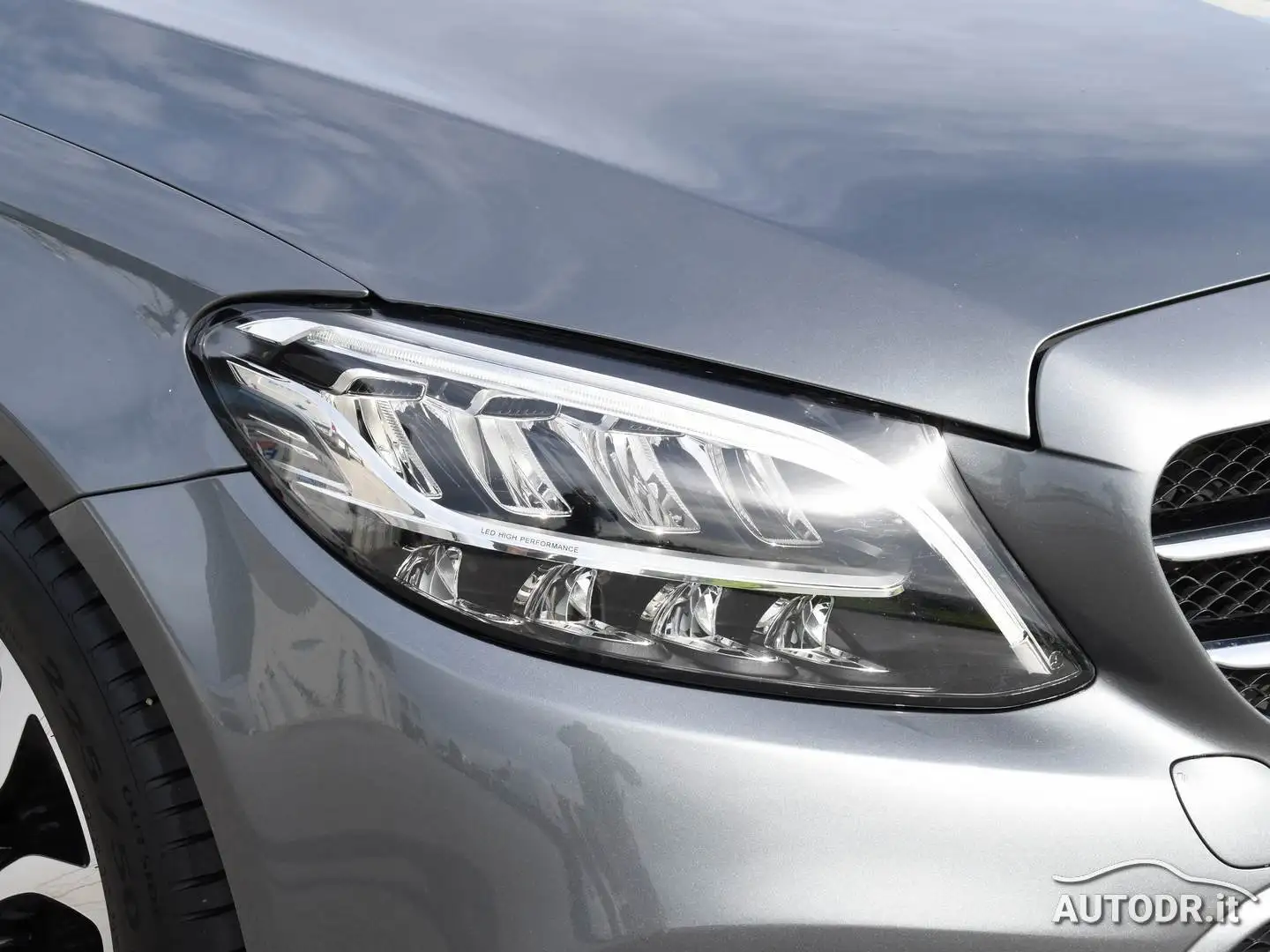 Mercedes-Benz C 180 d Wagon Automatic Sport Fari LED, Retrocamera Grigio - 2