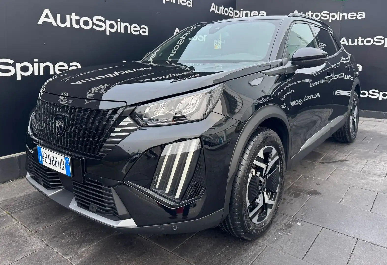 Peugeot 2008 2008 PureTech 130 S&S EAT8 Allure #nazionale Noir - 1