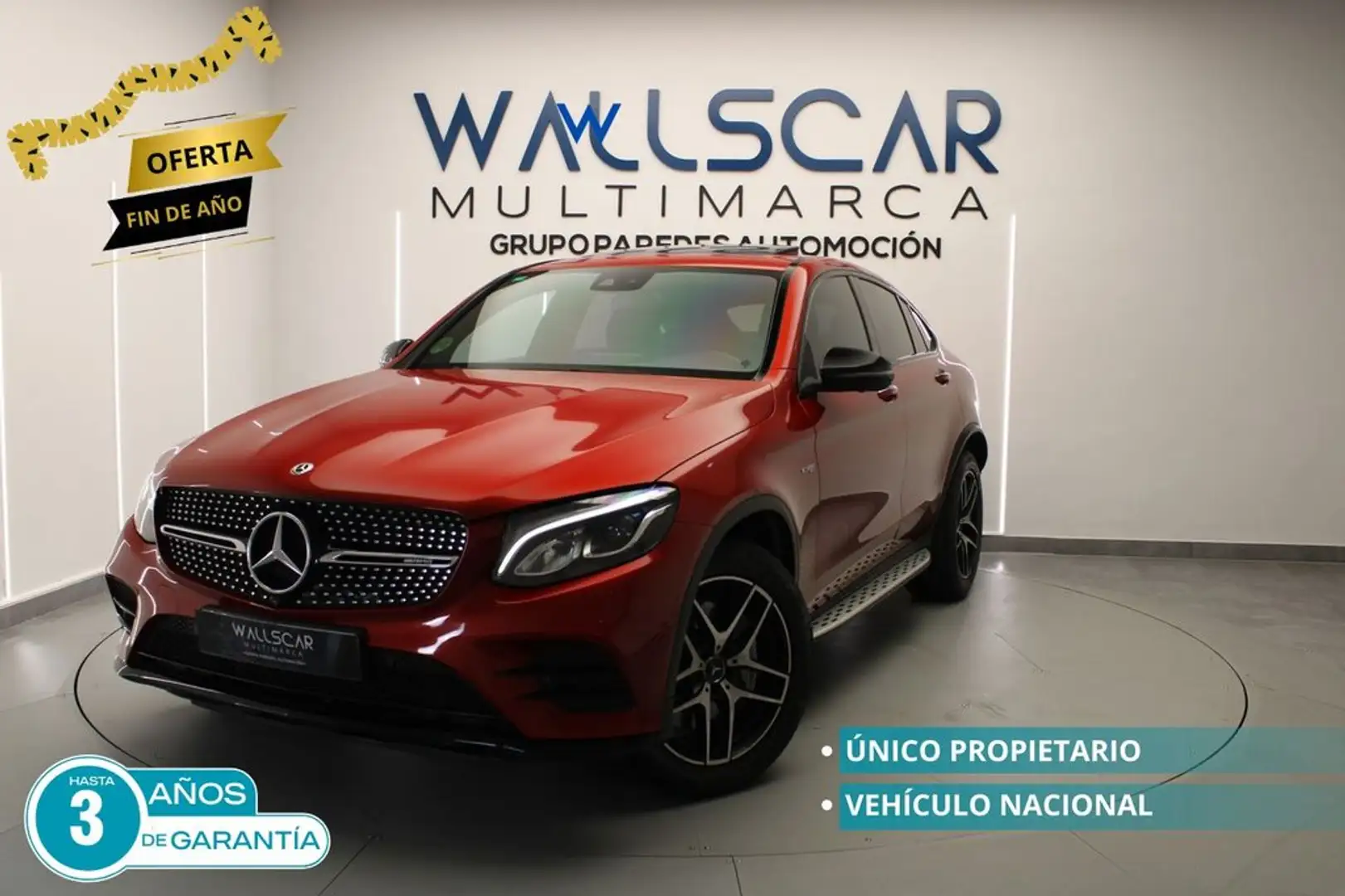 Mercedes-Benz GLC 43 AMG Mercedes-AMG 4MATIC Rouge - 1
