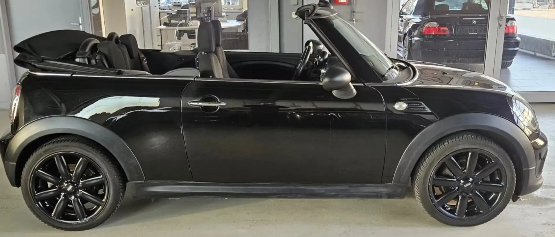 MINI Cooper Cabrio Mini III R57 2007 Cabrio 1.6 120cv.NEOPTATENT OK Schwarz - 1