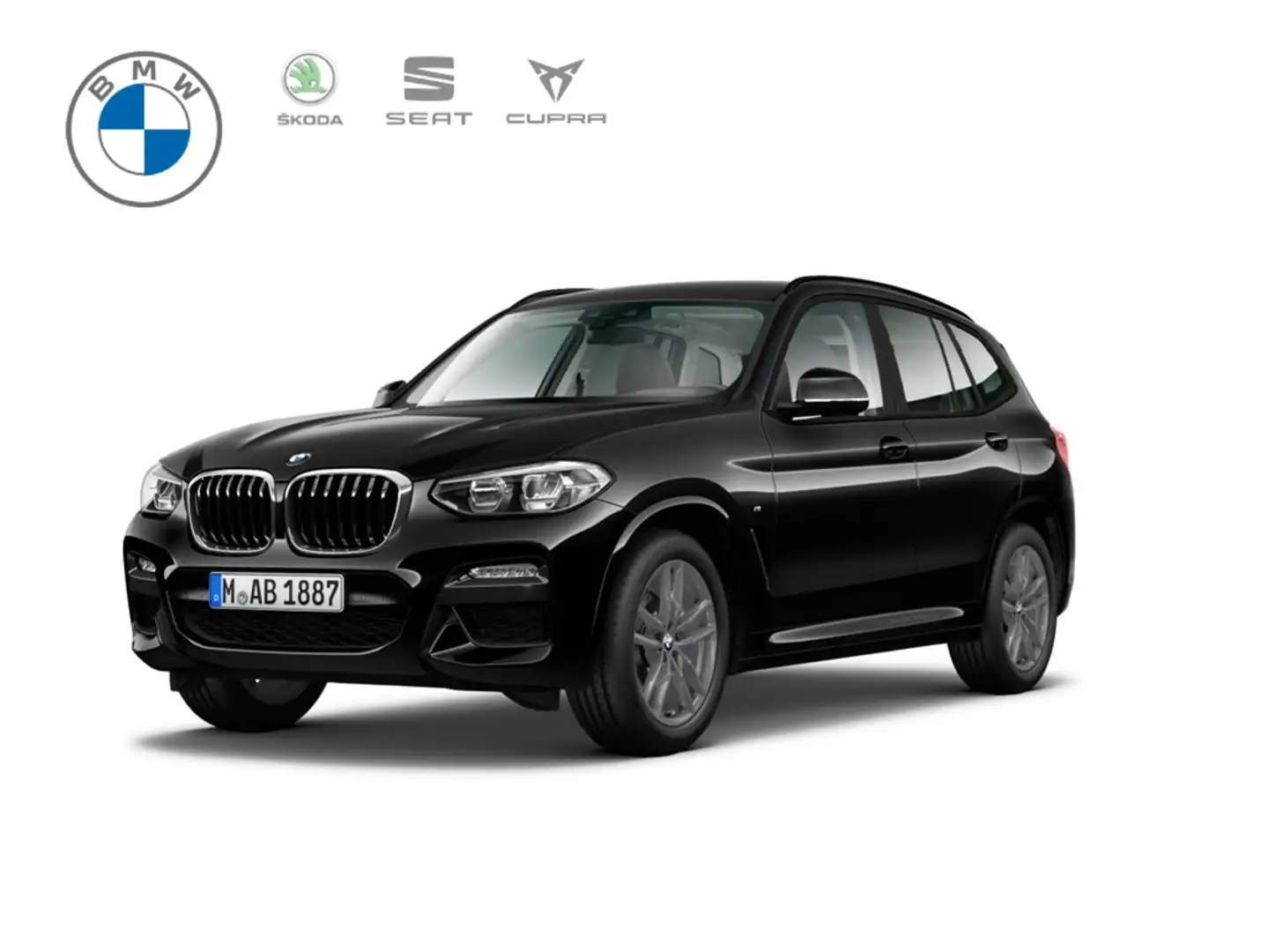 BMW X3 xDrive 20d M Sport HUD AHK-klappbar Navi Digitales Schwarz - 1
