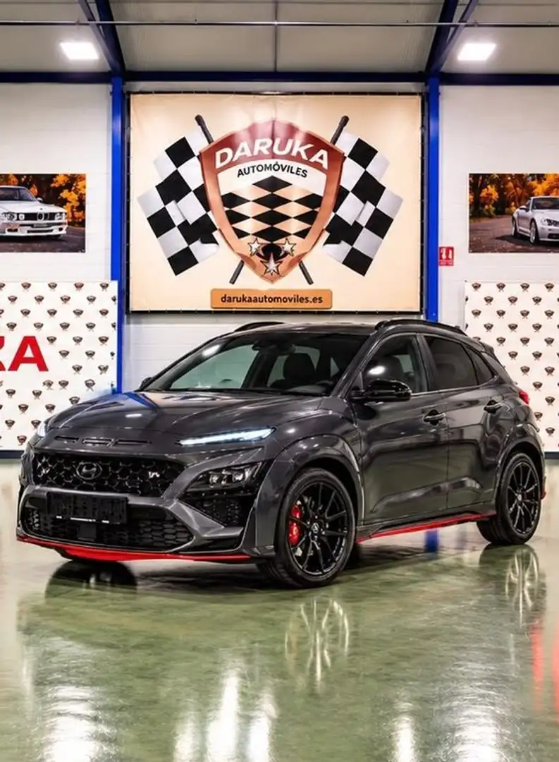 Hyundai KONA 2.0 TGDI N Sky DCT Gris - 1