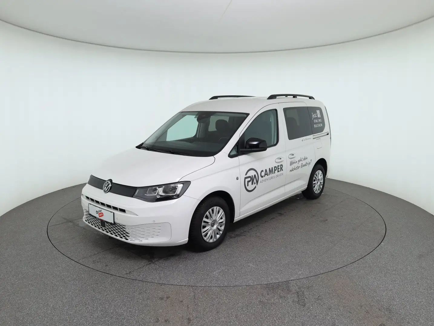 Volkswagen VW Caddy ASSIST+CARPLAY+AHK+RFK+Virtual+PDC+SHZ Weiß - 1