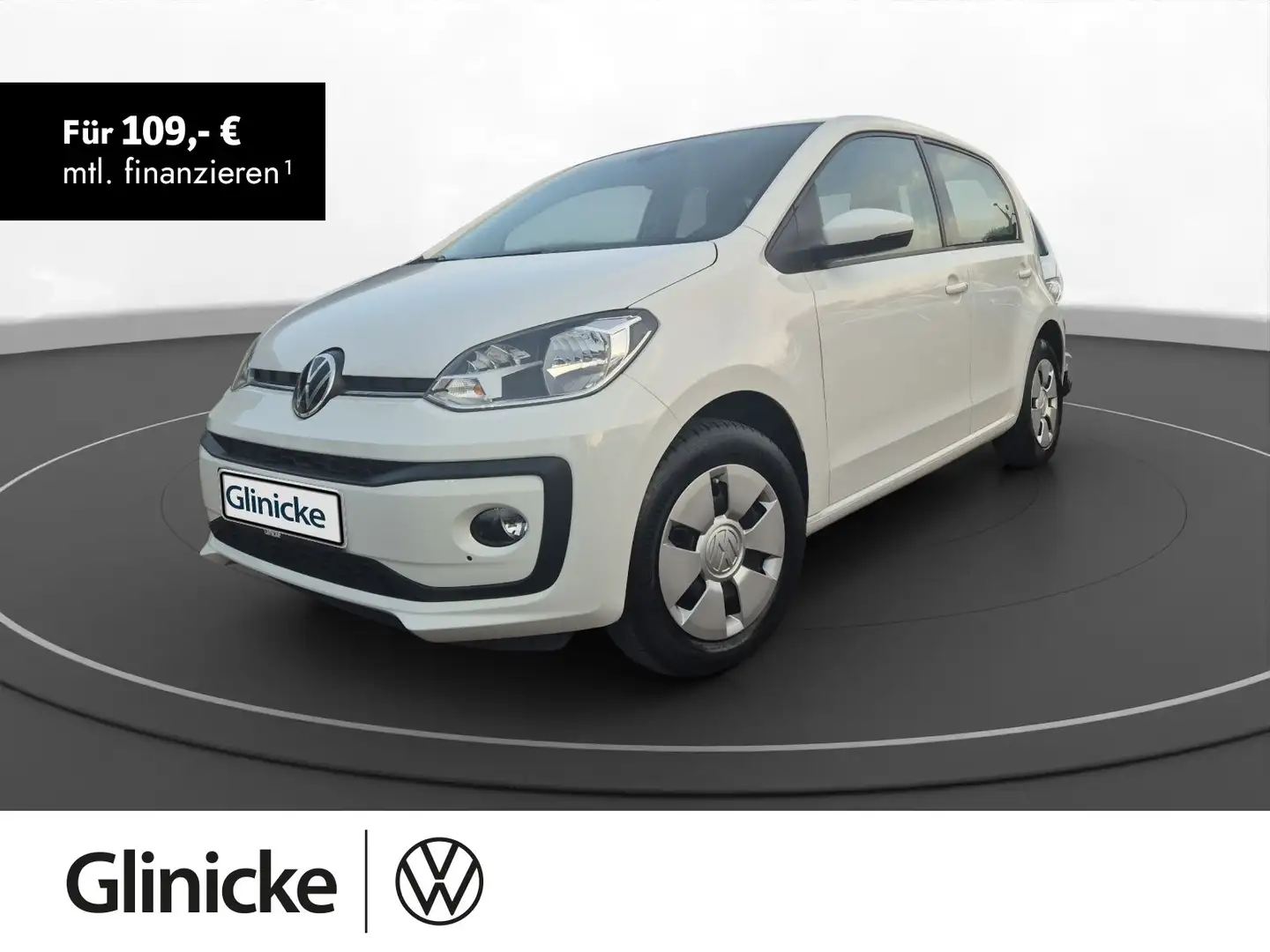 Volkswagen up! 1.0 Klima LED Isofix Weiß - 1