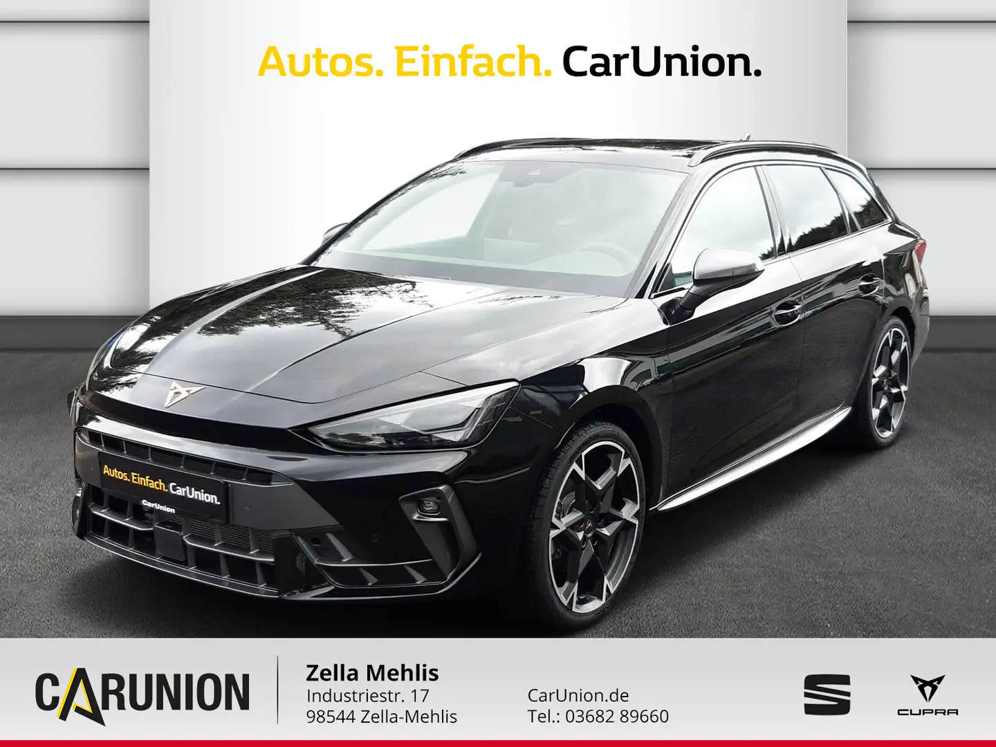 CUPRA Leon Sportstourer 1.5 eTSI 150 PS7-Gang-DSG*RFK* Negro - 1