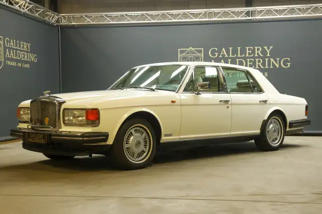 Bentley Eight Saloon "Acrylic White over Parchment" Owned by the