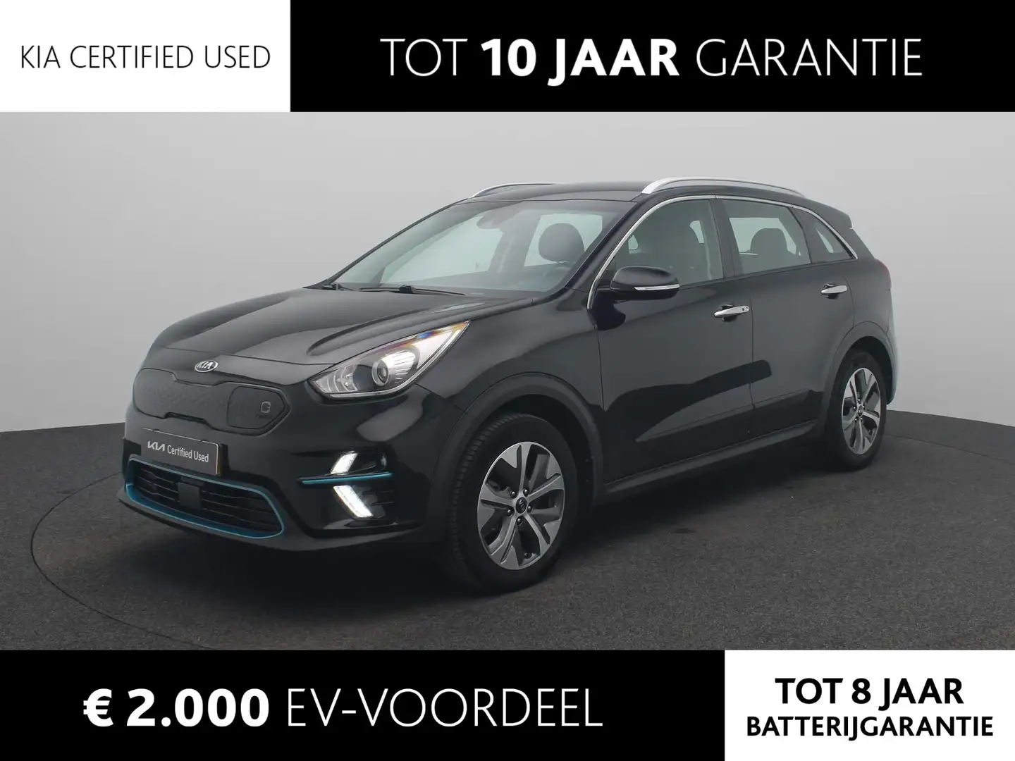 Kia e-Niro DynamicLine 64 kWh | Navigatie | Apple Carplay - A Negru - 1