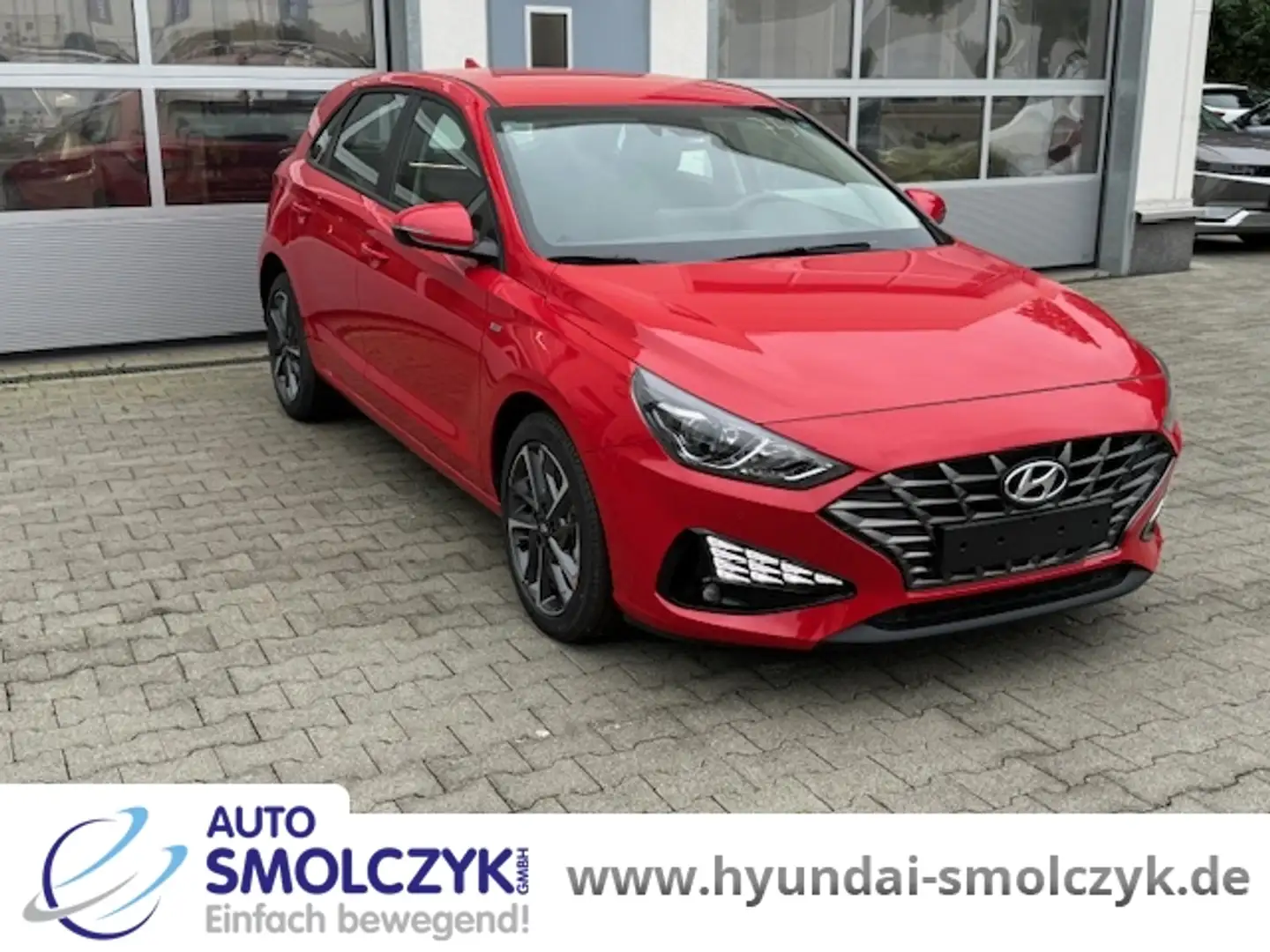 Hyundai i30 1.5 T 7-DCT 48V TREND NAVI+KAMERA+PDC Rouge - 2