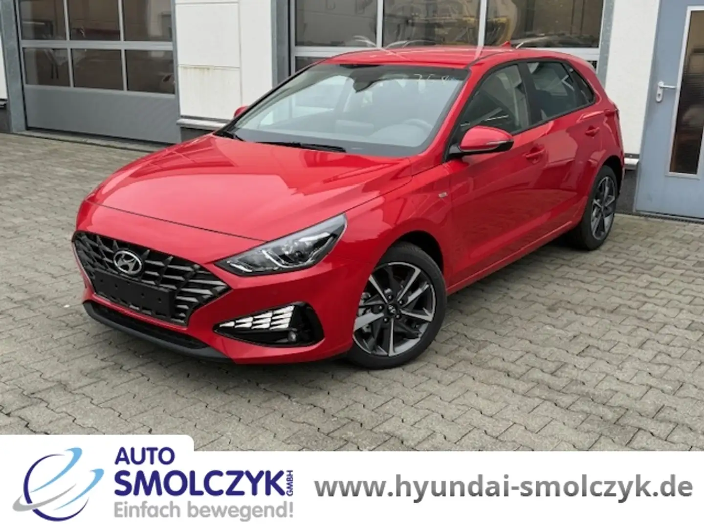 Hyundai i30 1.5 T 7-DCT 48V TREND NAVI+KAMERA+PDC Rouge - 1