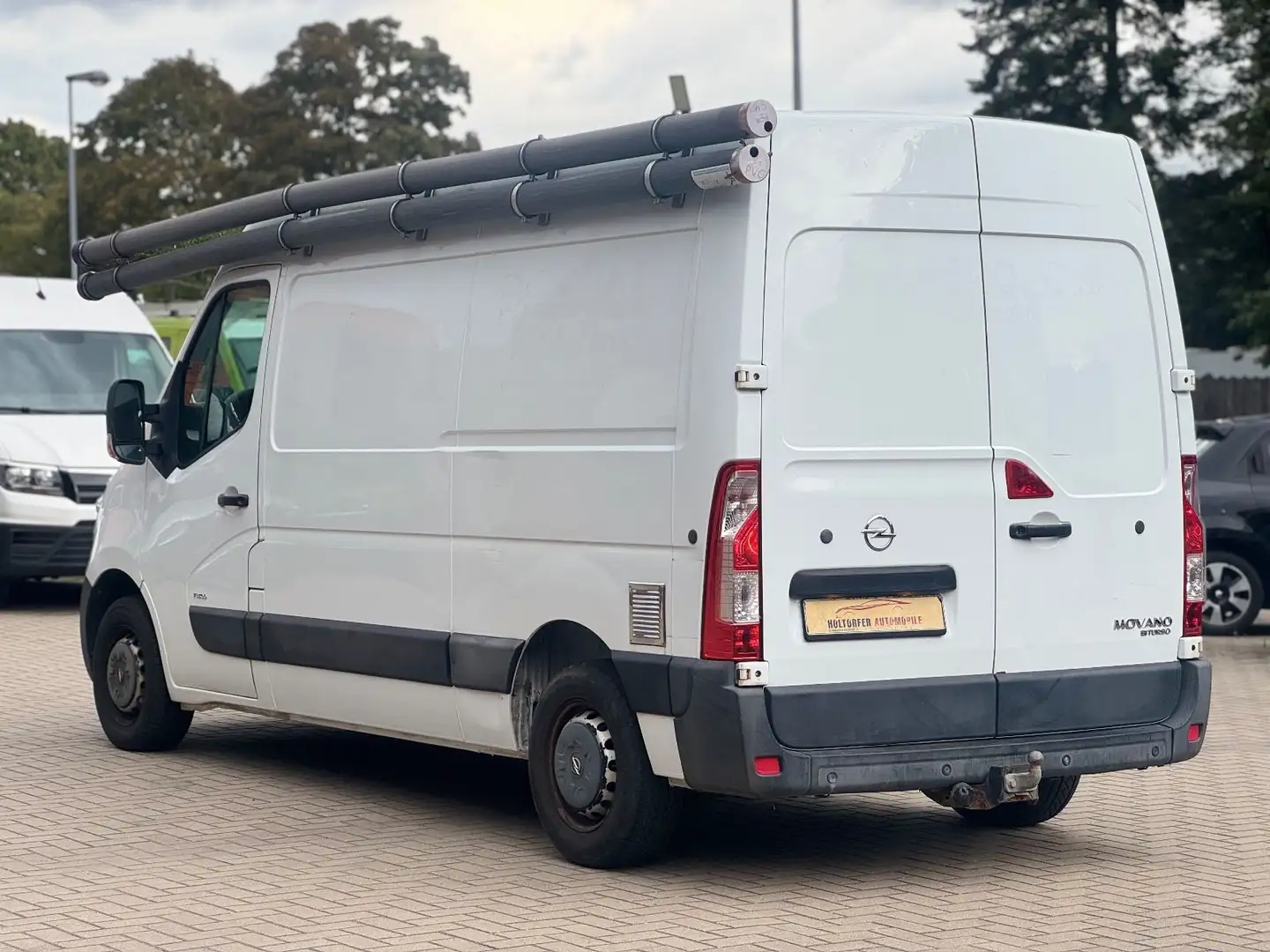 Opel Movano B Kasten L2H2 3,5t *KLIMA*AHK* Blanc - 2