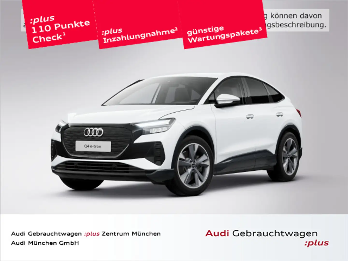 Audi Q4 e-tron 45 advanced 20"Zoll/Privacy/ Weiß - 1