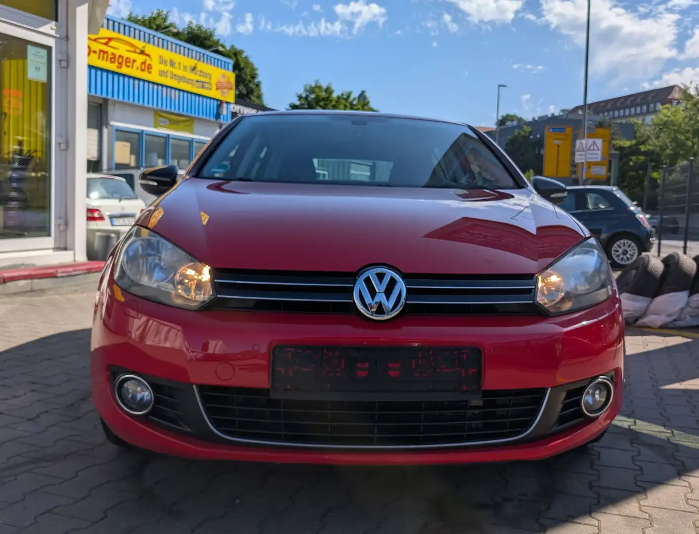 Volkswagen Golf VI Lim*Temp*Shz*Nav*Pdc*Schiebed.*ATM110tkm Rot - 2