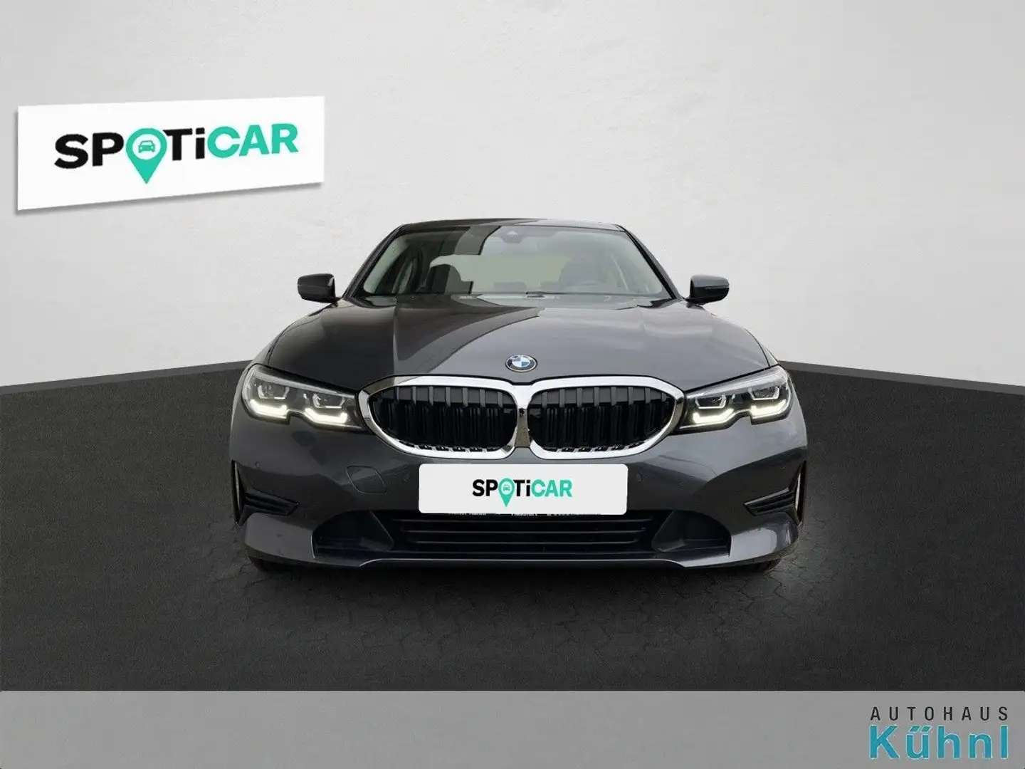 BMW 318 d Limousine Advantage Aut./NaviProf/HiFi/LED Grau - 2
