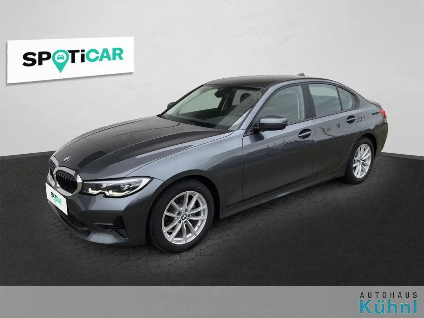BMW 318 d Limousine Advantage Aut./NaviProf/HiFi/LED Grau - 1
