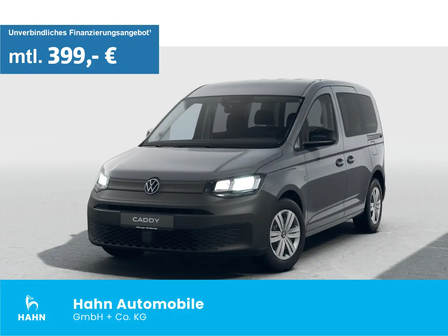 Volkswagen Caddy 1,5TSI 85KW APP KLIMA SITZHEIZUNG PDC Grijs - 1