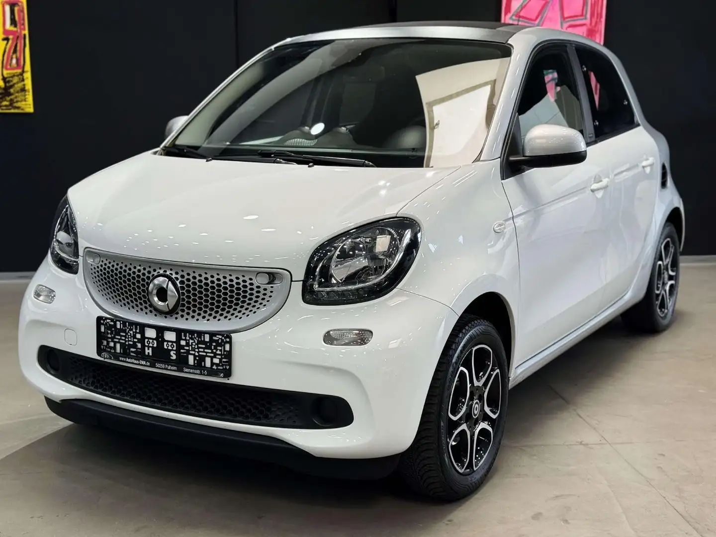 smart forFour forFour Automatik*Faltdach*Komfort*TÜV NEU*Sitzh Blanc - 1