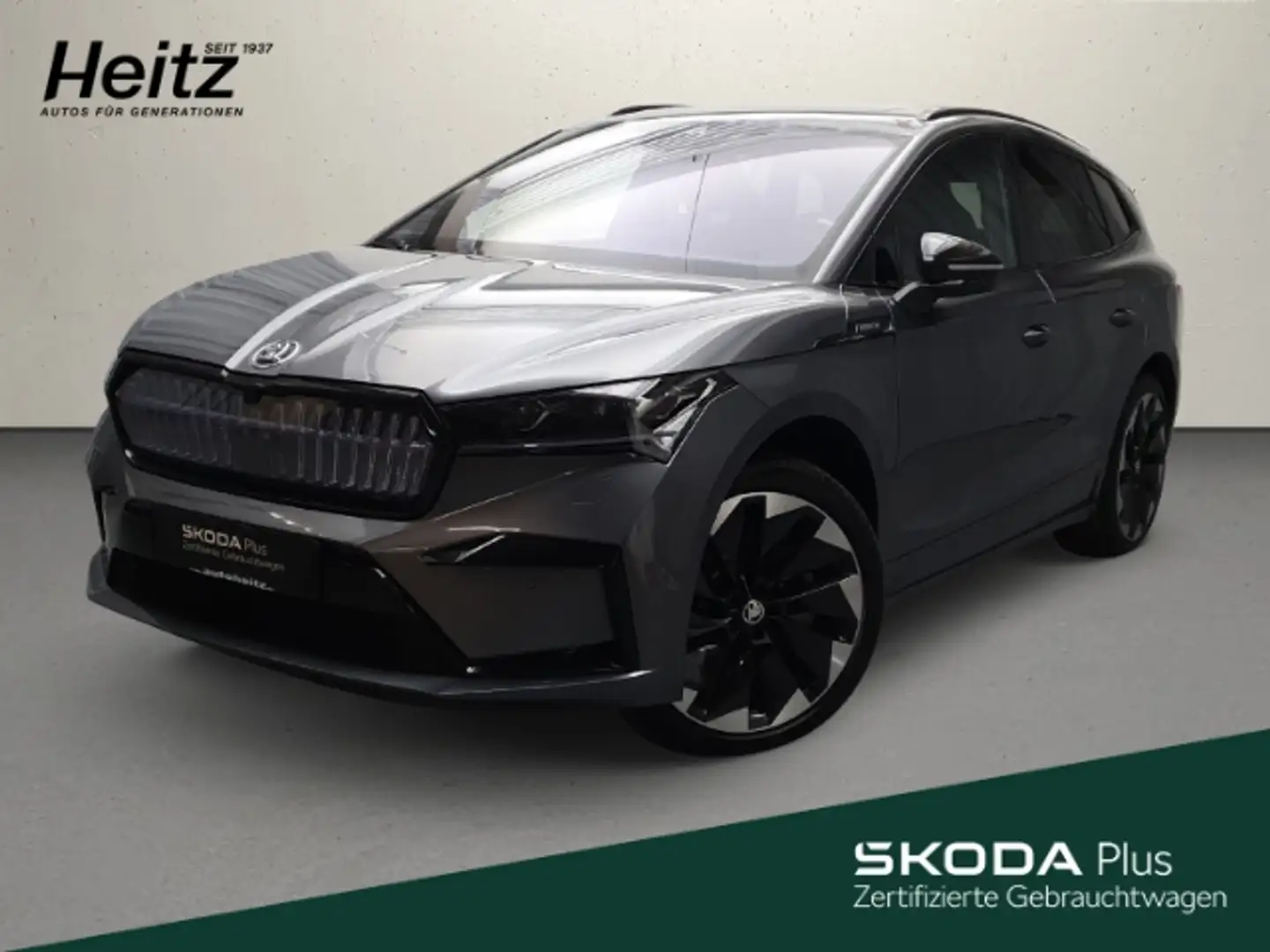 Skoda Enyaq 80x Sportline Allrad Wärmepumpe Pano Grau - 1