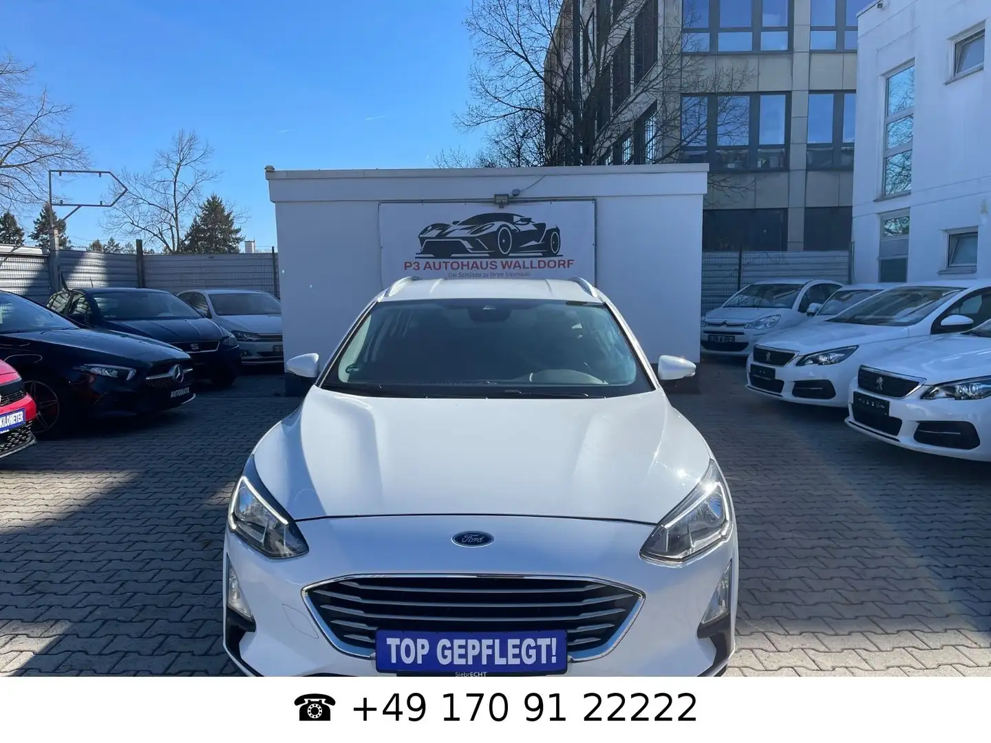 Ford Focus Turnier Cool & Co*Garantie*LED*AHK*8xReife Blanc - 2