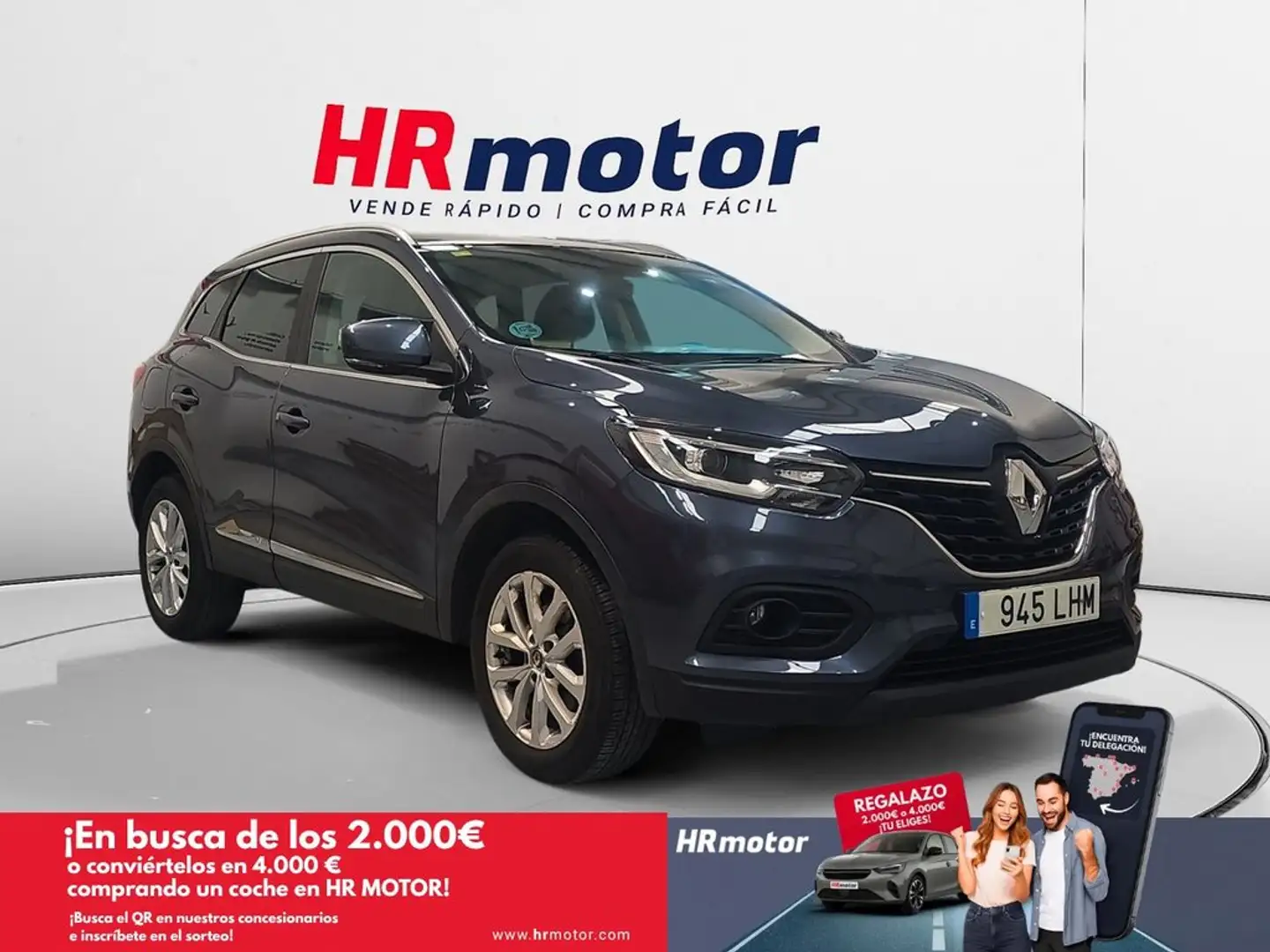 Renault Kadjar 1.3 TCe 140 Intens Gris - 1