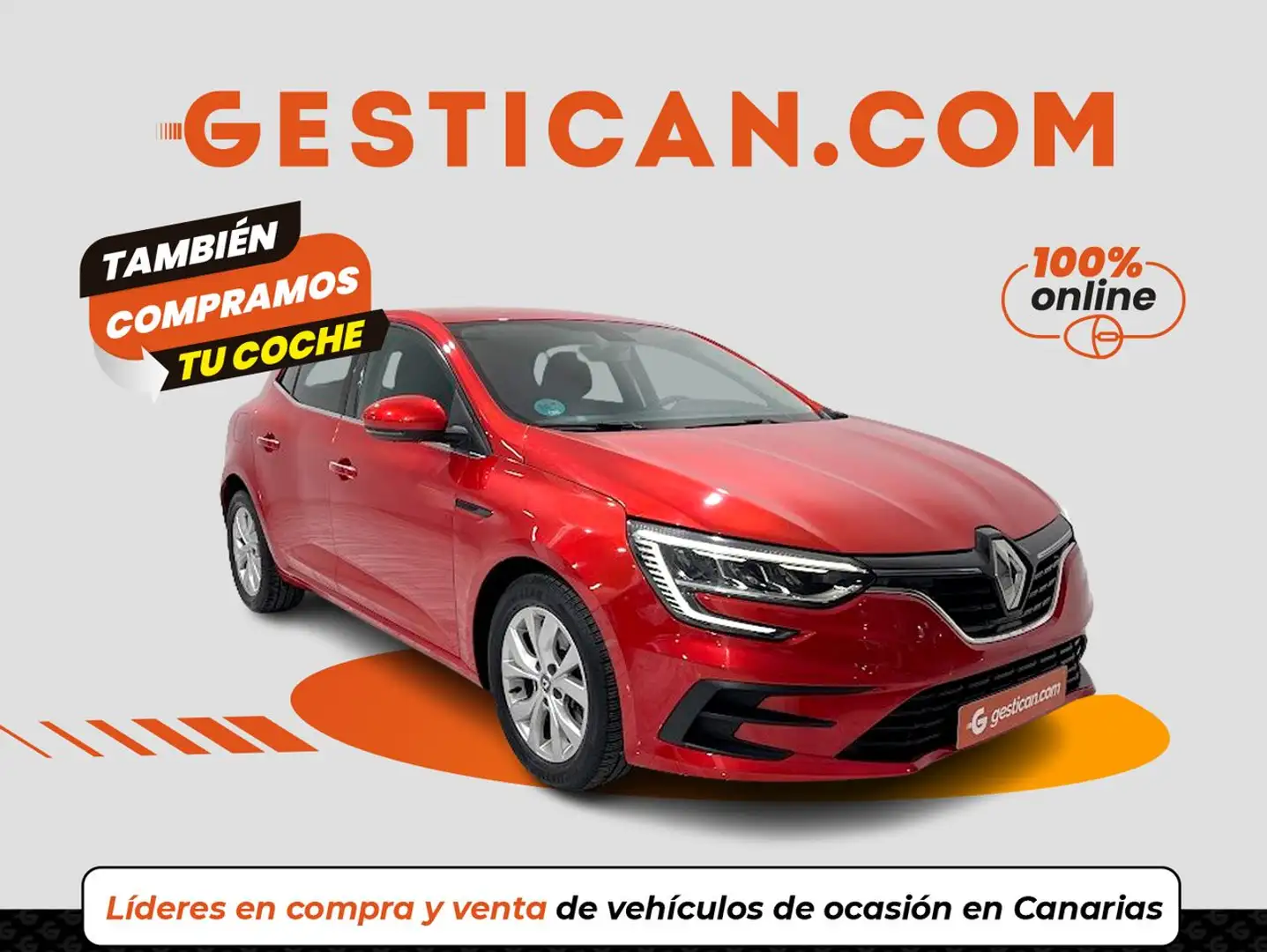 Renault Megane Intens TCe 103 kW (140CV) GPF Rouge - 1