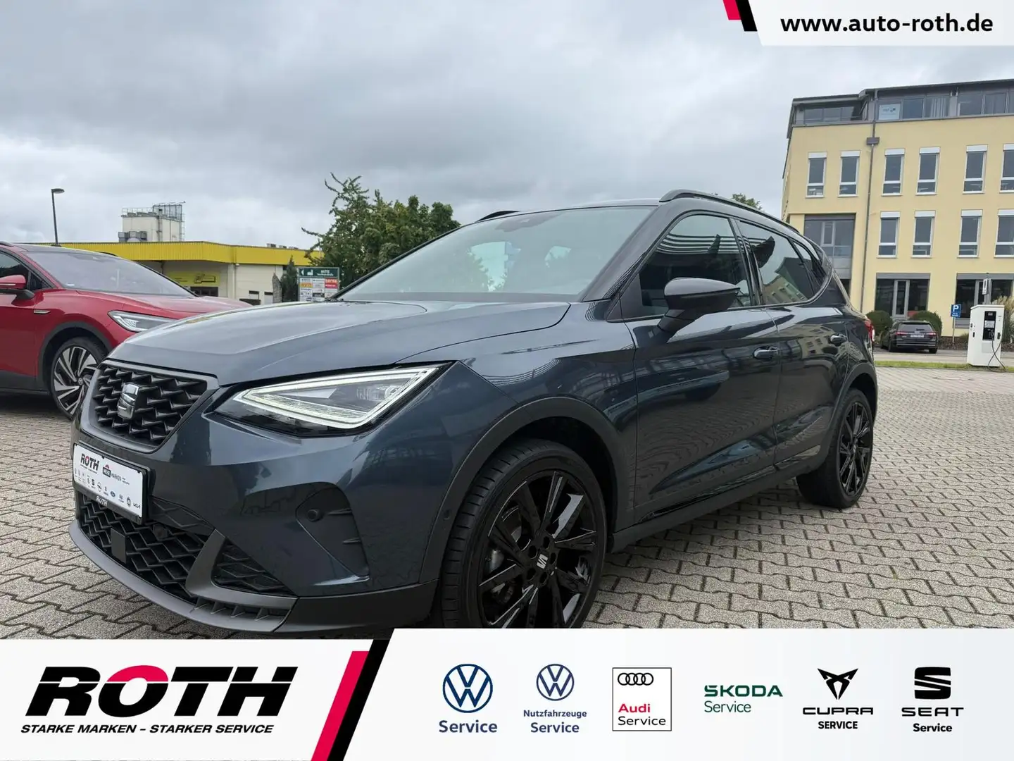 SEAT Arona 1.0 TSI DSG Black Edition LED*Navi*Kamera Gri - 1