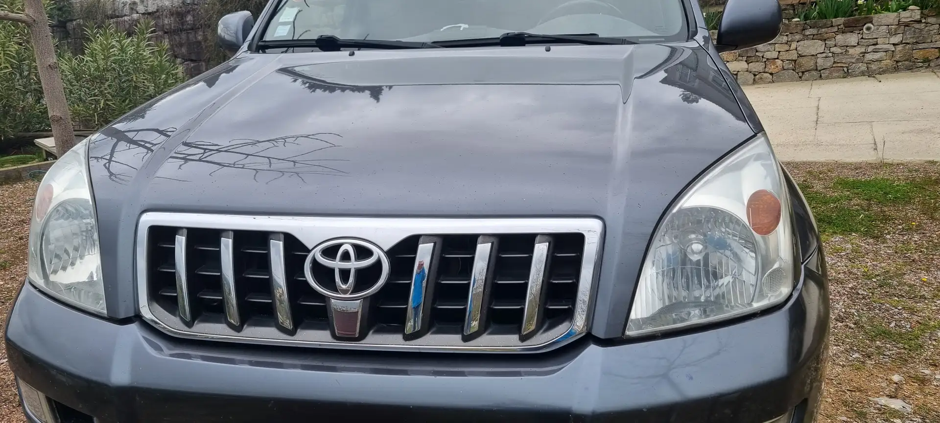 Toyota Land Cruiser Land Cruiser 165 D-4D VX Gris - 2
