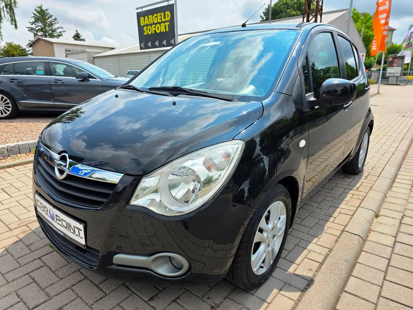 Opel Agila B Edition, Klima, Top Serviceheft, Nichtr. Negro - 2