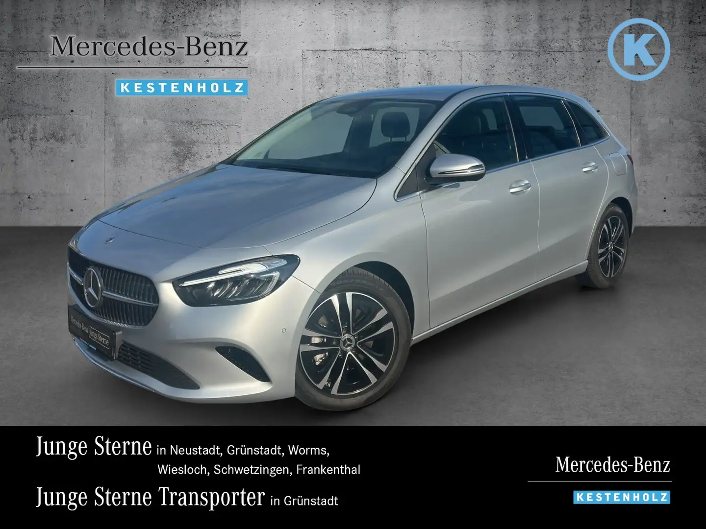 Mercedes-Benz B 200 B 200 PROGRESSIVE+KAMERA+EASYP+LENKHZ+SPUR/BREMS Argent - 1