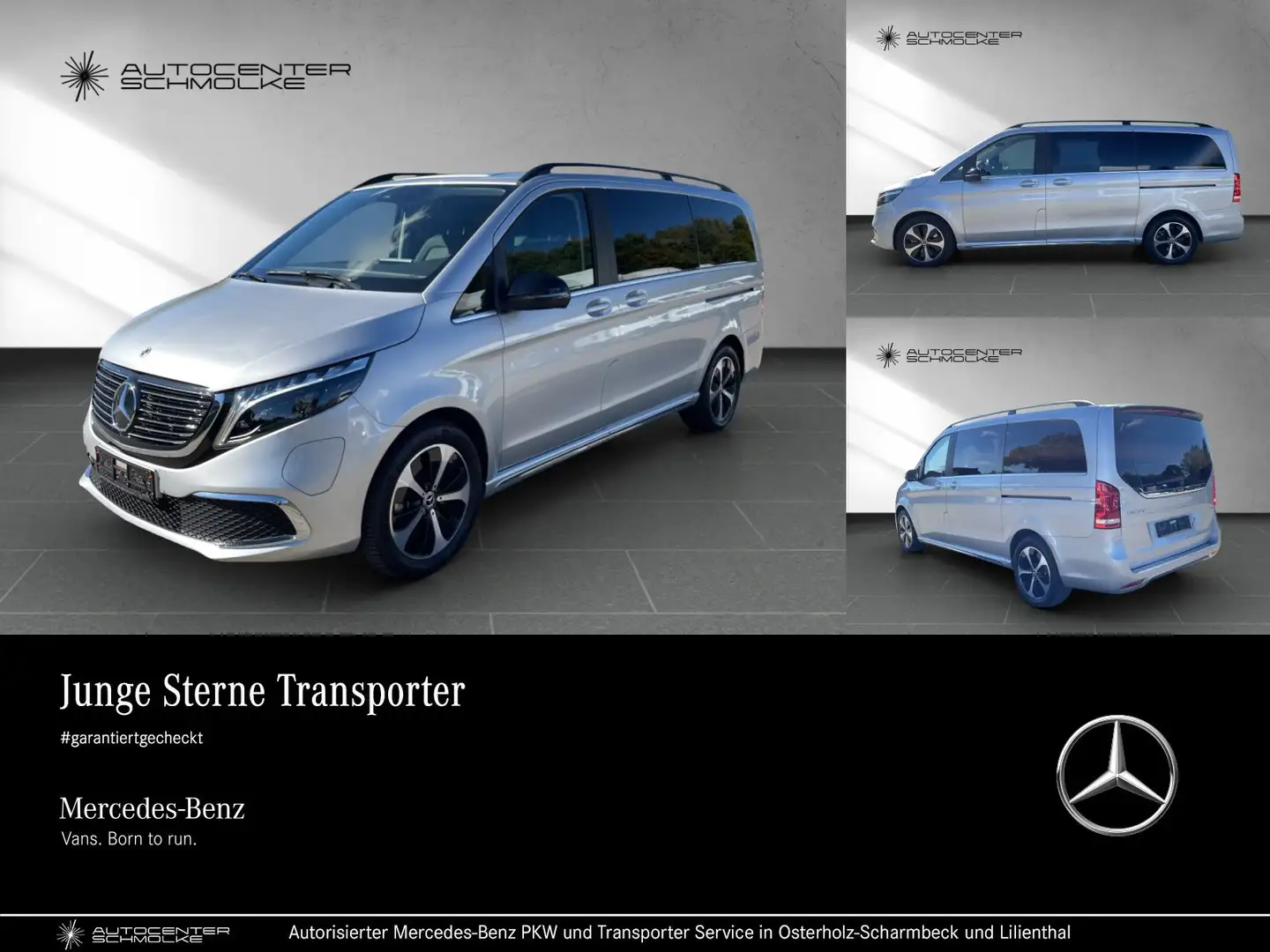 Mercedes-Benz EQV 300 EQV 300 AVANTGARDE L *AIRMATIC*NAVI*RFK*TISCH-P. Silber - 1