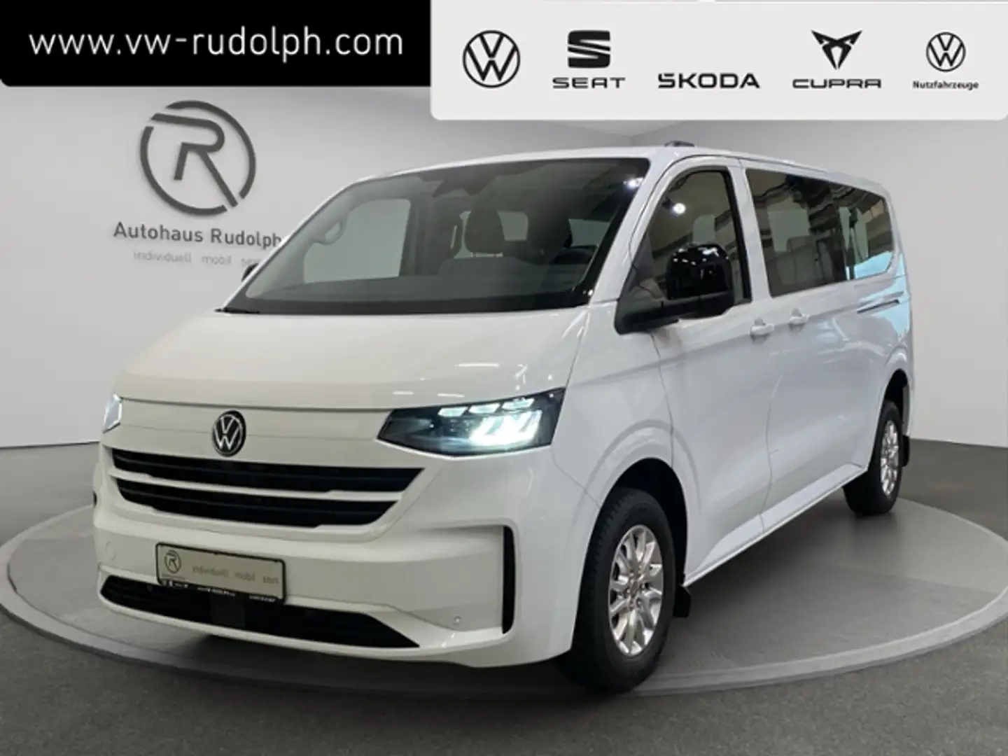 Volkswagen T7 Caravelle 2.0 TDI LR LED ALU Weiß - 1