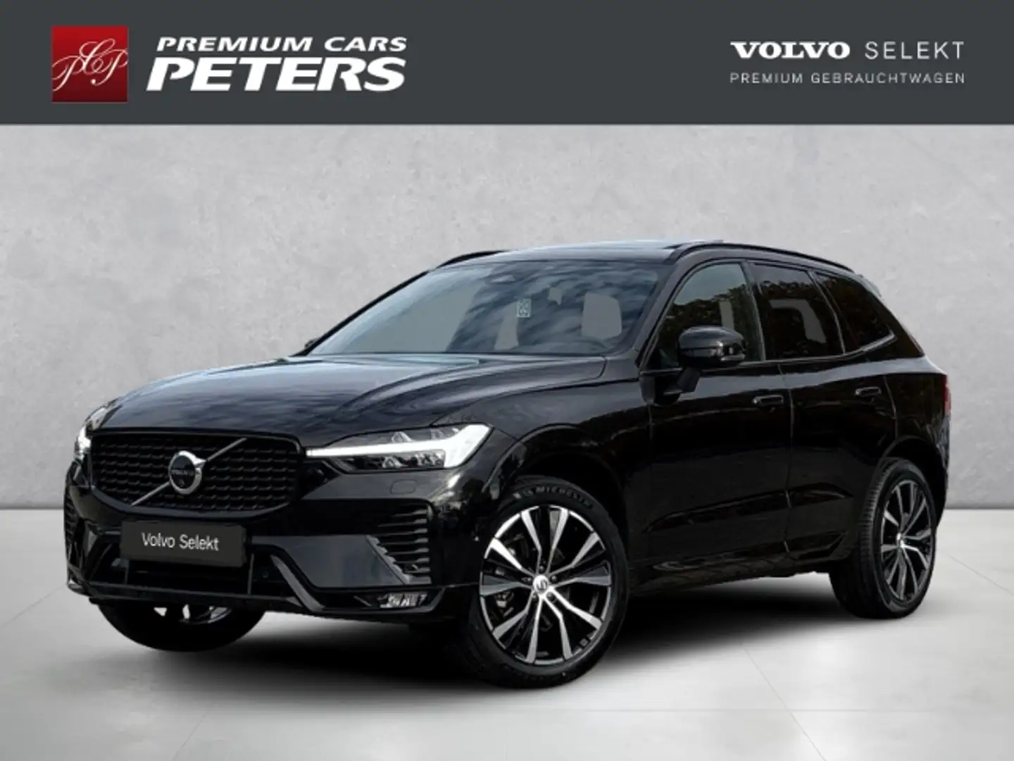 Volvo XC60 Plus Dark B5 AWD 20''LM AHK Pano 360kam PilotAssis Zwart - 2