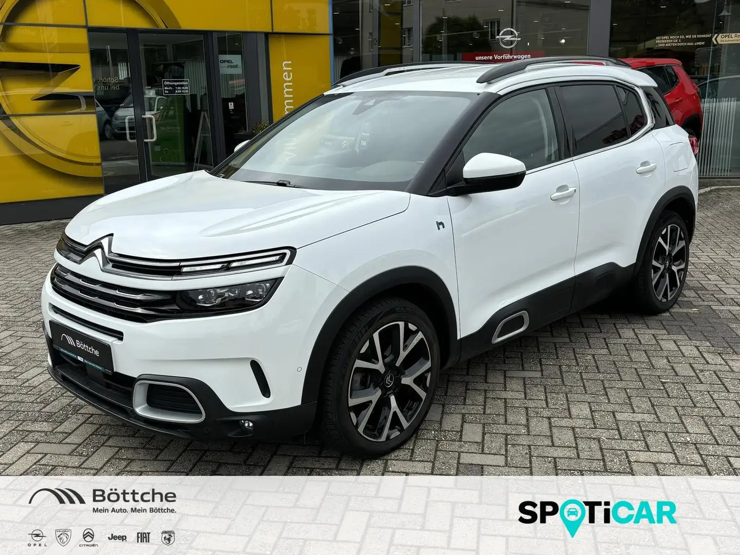 Citroen C5 Aircross Shine Hybrid - LED/LEDER//KAMERA/Assistenzsysteme Weiß - 1