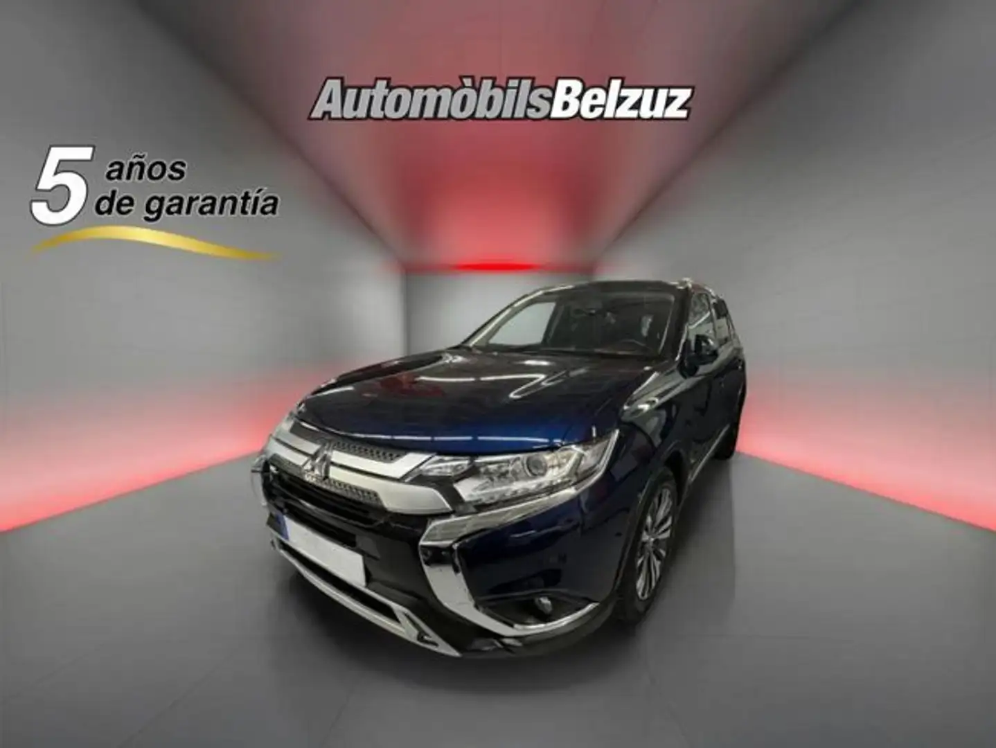 Mitsubishi Outlander 200 MPI Motion 2WD 7pl. CVT Bleu - 1