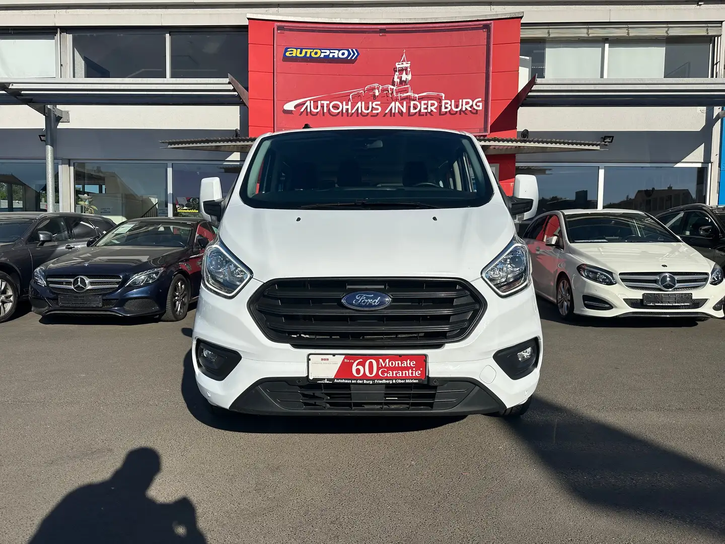 Ford Transit Custom 320 L2 Trend *PDC*BT*9-Sitzer* Blanc - 2