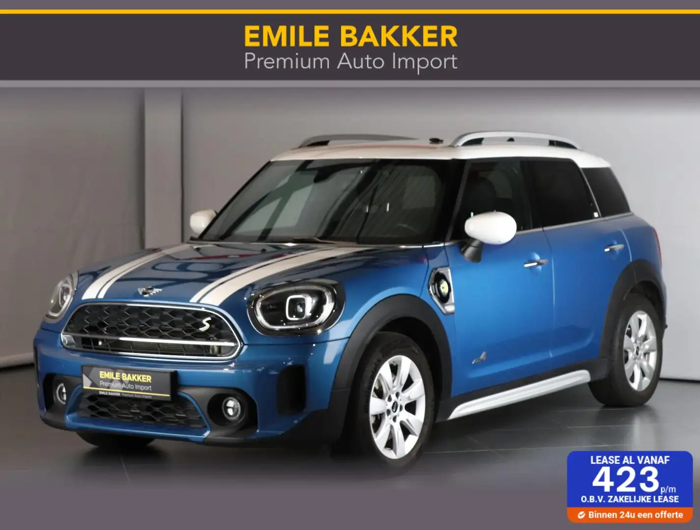 MINI Cooper SE Countryman ALL4 Blu/Azzurro - 1