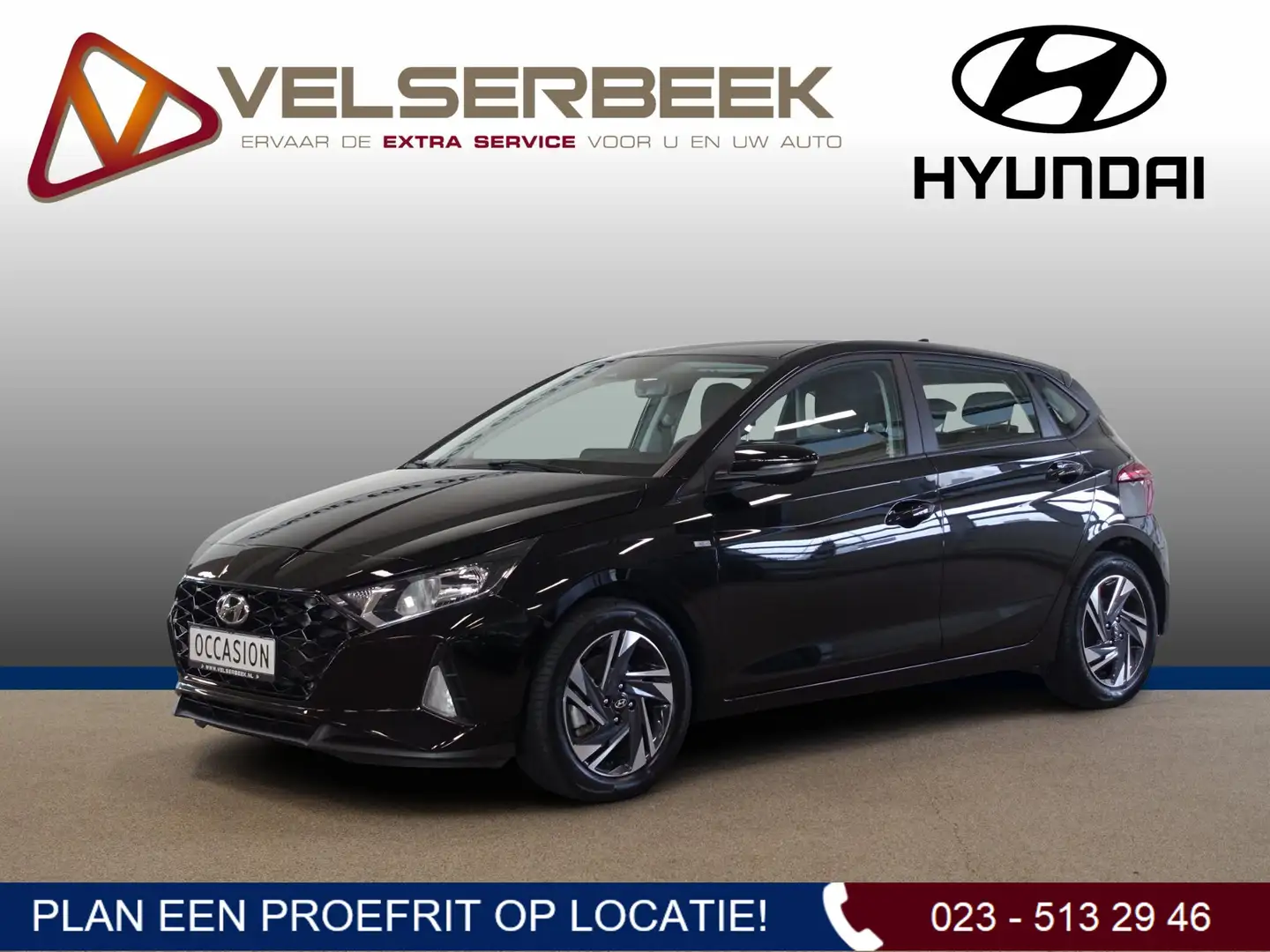 Hyundai i20 1.0 T-GDI Comfort * Carplay/Cruise/LMV/Airco * Schwarz - 1