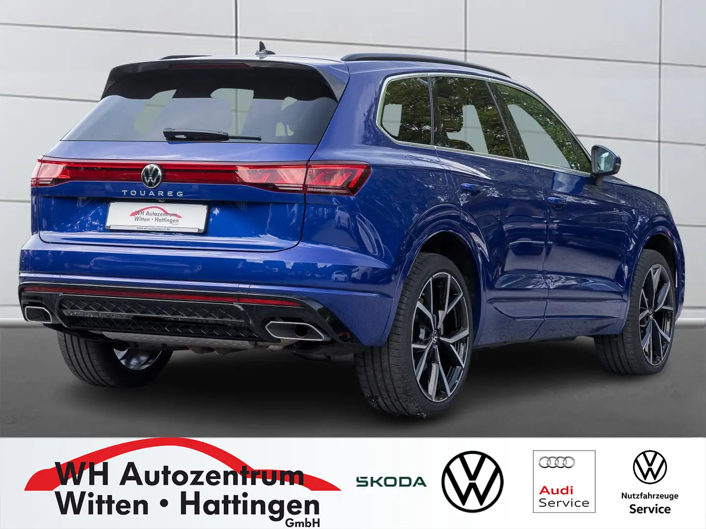 Volkswagen Touareg 3.0 TSI 4Motion R-Line PANORAMA STANDHZG AHK LU... Blau - 2