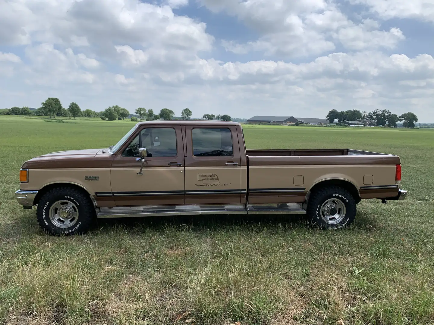Ford F 350 XLT lariat Crewcab 1 ton Brun - 1