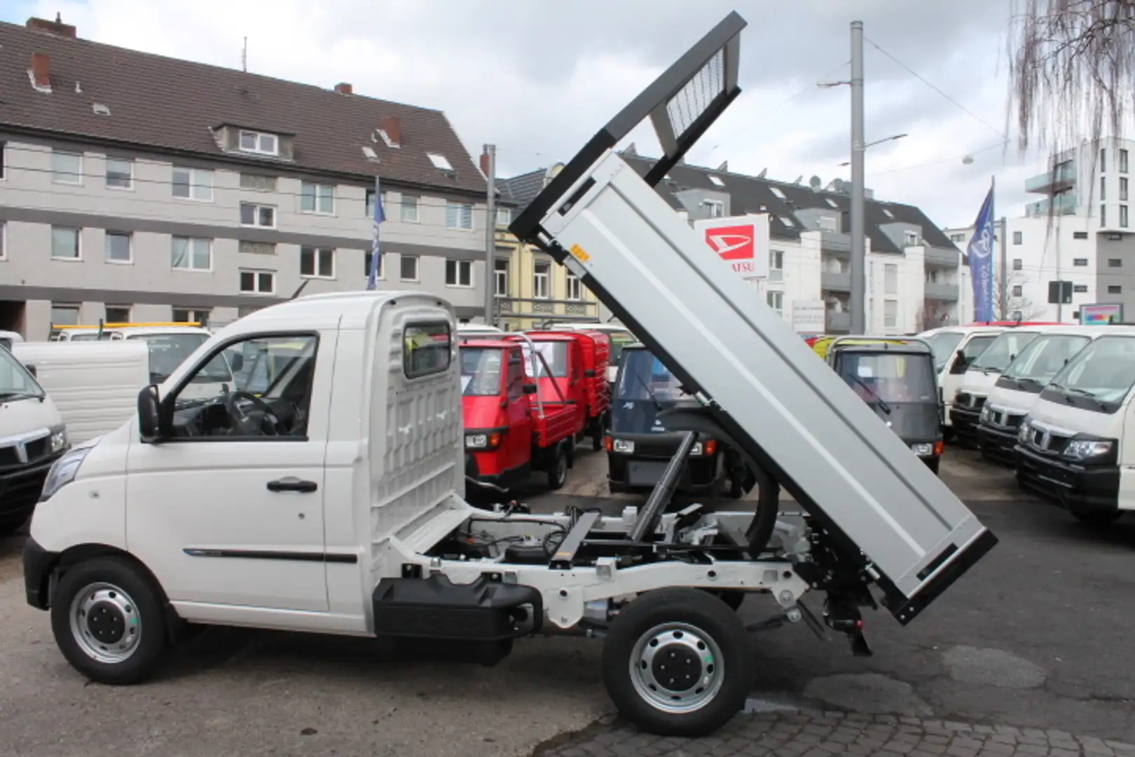 Piaggio Porter NP6 Kipper 220 Klima SOFORT !! Weiß - 2