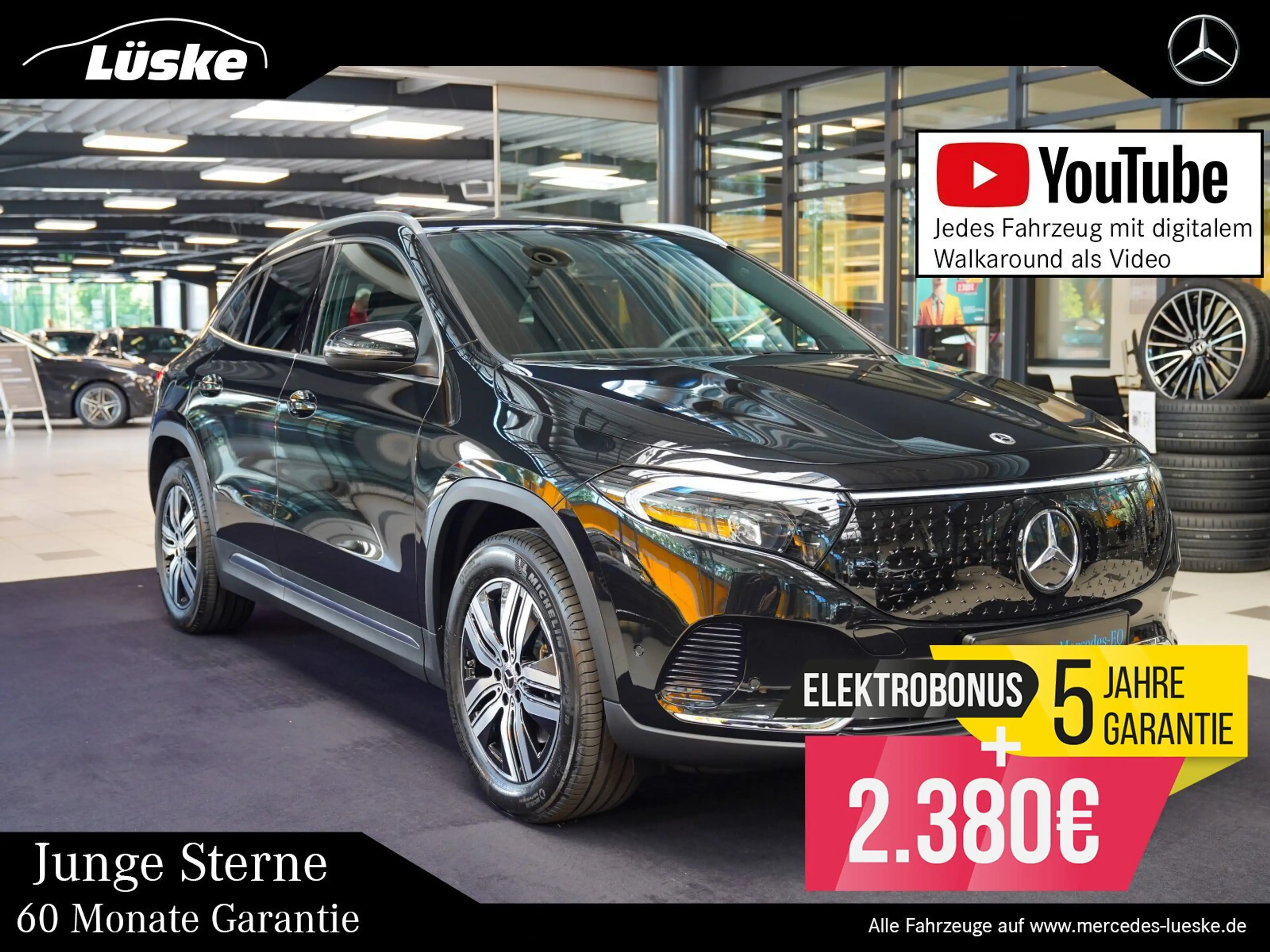 Mercedes-Benz EQA 300 EQA 300 4M Progressive CarPlay Kamera Totwinkel