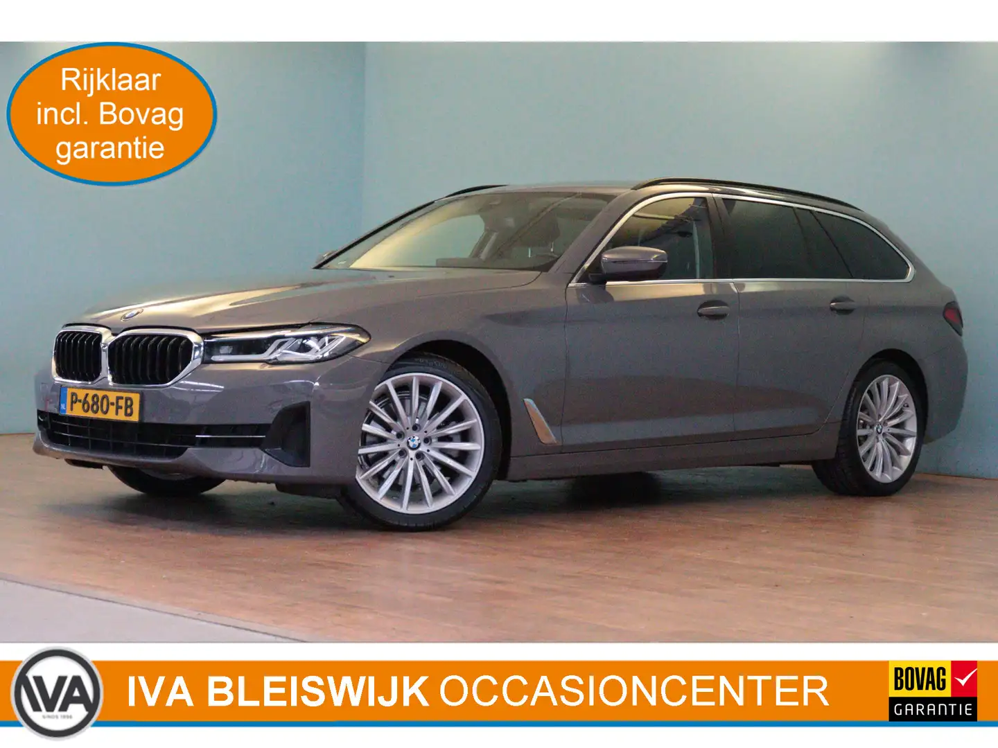 BMW 520 5-serie Touring 520i Business Edition Plus | NAVI Grijs - 1