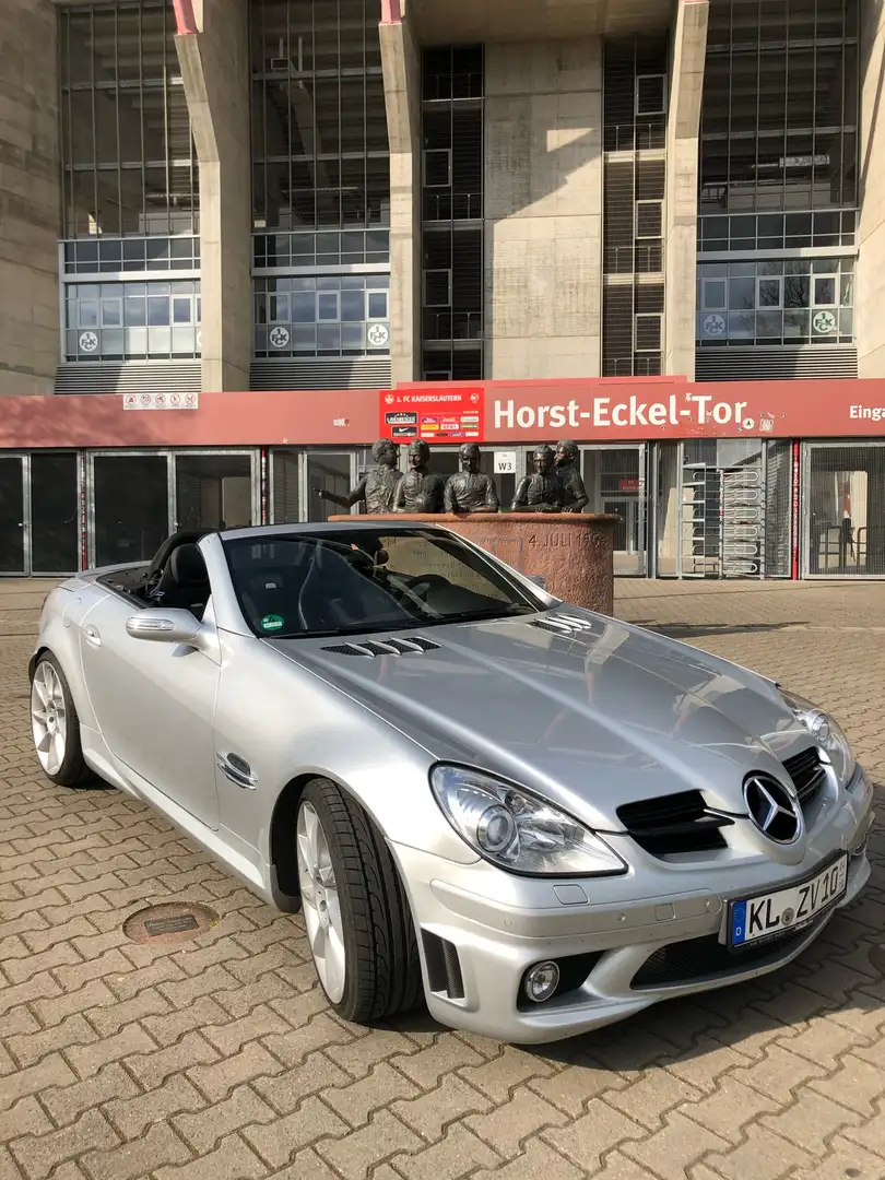 Mercedes-Benz SLK 55 AMG 7G-TRONIC, Carbon, Airscarf, 19 Zoll, Comand Argent - 1