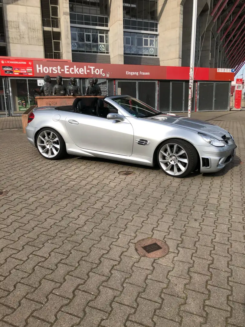 Mercedes-Benz SLK 55 AMG 7G-TRONIC, Carbon, Airscarf, 19 Zoll, Comand Argent - 2