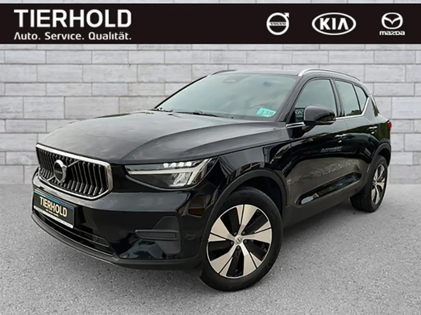 Volvo XC40 B4 Plus Bright AWD AHK LEDER STANDHZ Schwarz - 2
