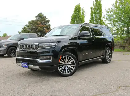 Black 2022 Jeep Grand Wagoneer Series III 4WD SUV / Crossover Four-Wheel Drive 8-Speed Automatic