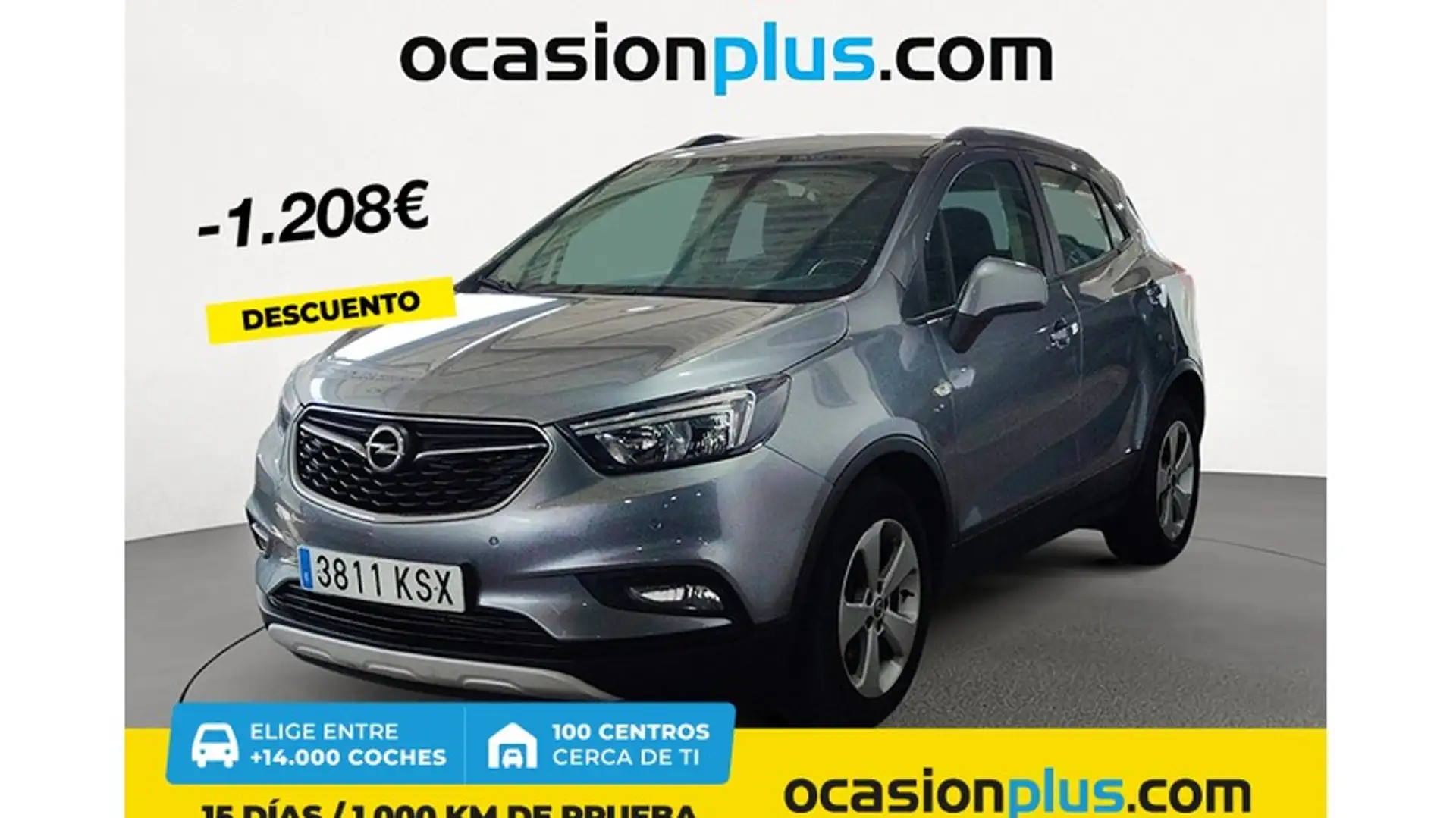 Opel Mokka X 1.4T GLP Innovation 4x2 Gris - 1