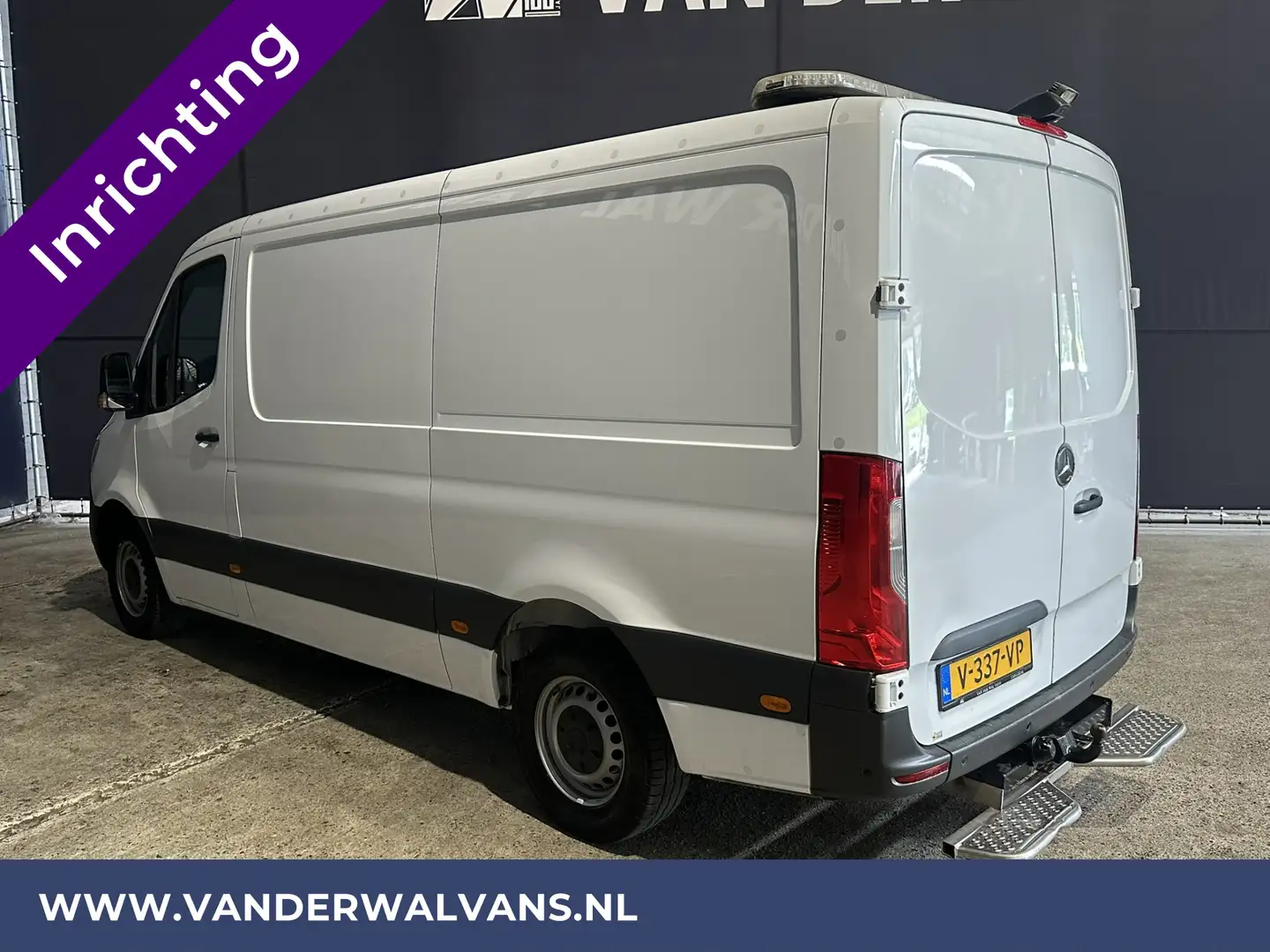 Mercedes-Benz Sprinter 316 CDI 164pk 3500kg Trekhaak L2H1 Inrichting Euro Wit - 2